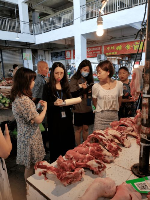 三河街道开展食用农产品快速抽样检验工作